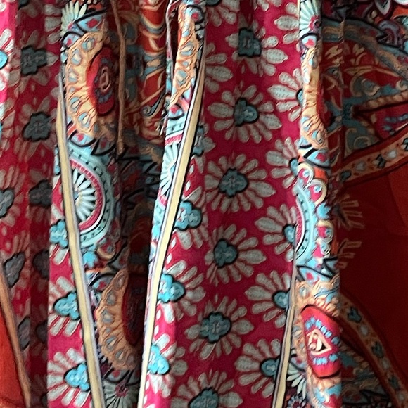 Bright Boho Babydoll Mini Dress - Picture 7 of 9